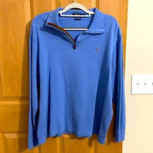 Men’s Polo 1/4 zip dress sweater